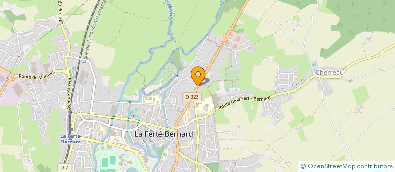 localisation de l'entreprise LCS HOLDING  LA FERTE-BERNARD