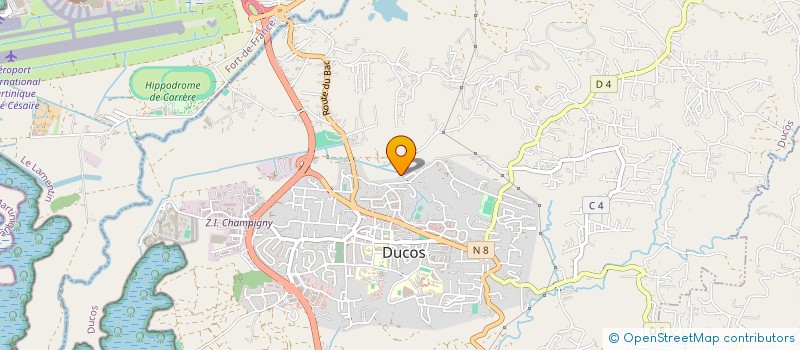 localisation de l'entreprise LCS LOCAMI à DUCOS