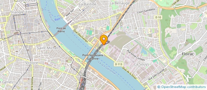 localisation de l'entreprise LCS PRODUCTIONS  BORDEAUX