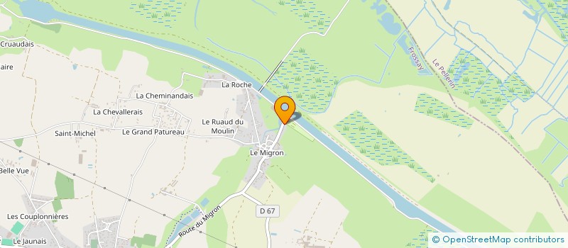 localisation de l'entreprise LCS TOURISME  FROSSAY