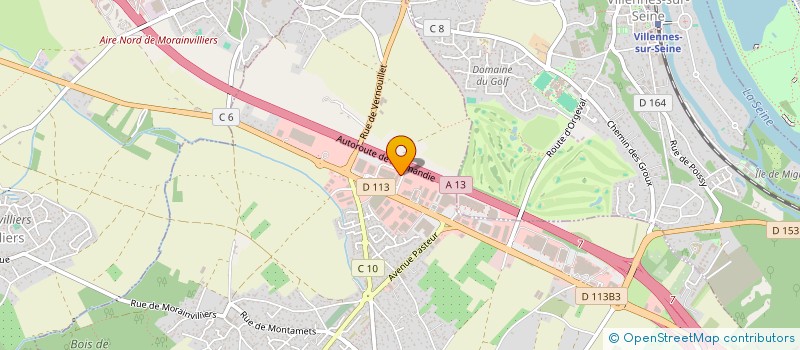 localisation de l'entreprise LCS ULTIMATE  ORGEVAL