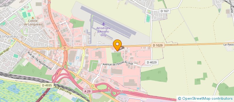 localisation de l'entreprise LCSC GLISY à GLISY