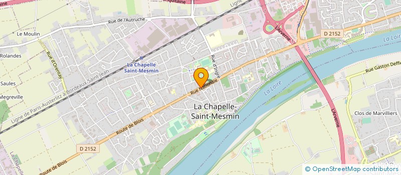 localisation de l'entreprise LCSM CONDUITE à LA CHAPELLE-SAINT-MESMIN