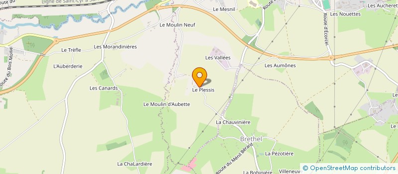 localisation de l'entreprise LCSM CONSULTING à AUBE