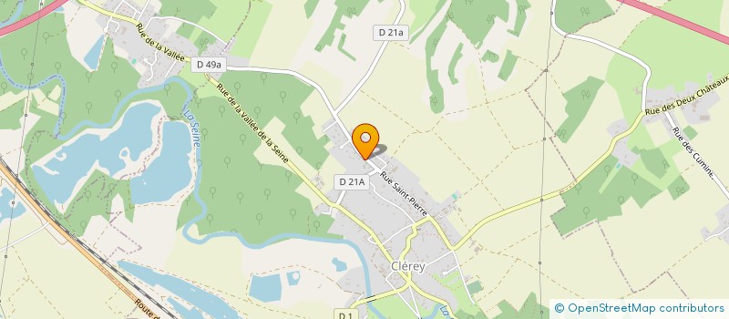 localisation de l'entreprise LCSP SARL  CLEREY