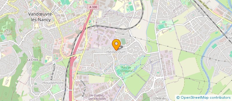 localisation de l'entreprise LCSPED  HEILLECOURT