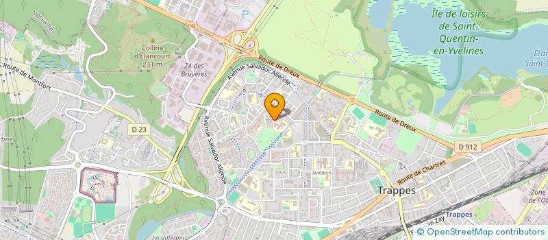 localisation de l'entreprise LCT à TRAPPES