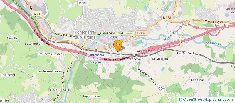 localisation de l'entreprise LCT A 2K  VINDRY-SUR-TURDINE