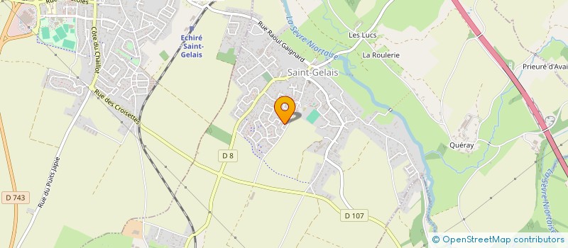 localisation de l'entreprise LCT CONSTRUCTION  SAINT-GELAIS