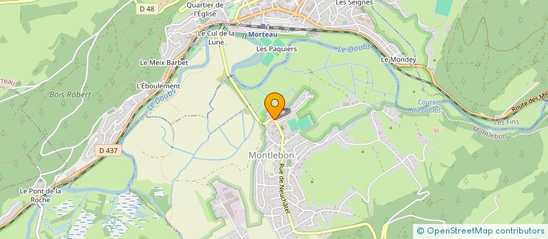 localisation de l'entreprise LCT CONSULTING  MONTLEBON