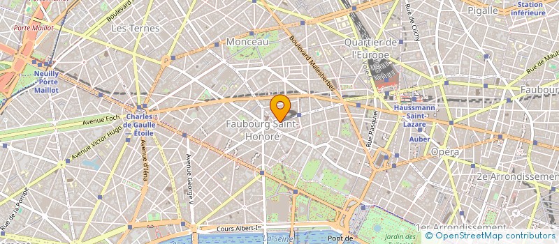 localisation de l'entreprise LCT LA BOETIE  PARIS