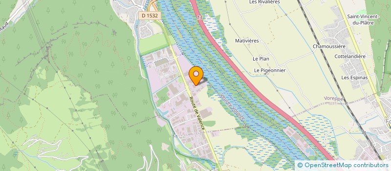 localisation de l'entreprise LCT OCCASION AUTO  VEUREY-VOROIZE