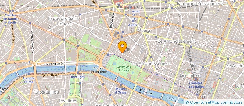 localisation de l'entreprise LCT RESTAURATION à PARIS