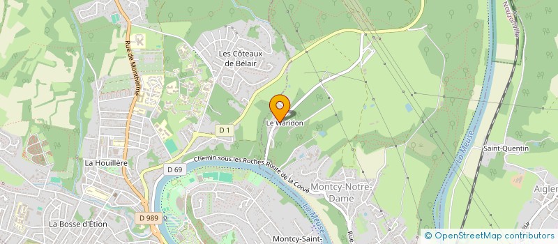 localisation de l'entreprise LCTA  MONTCY-NOTRE-DAME