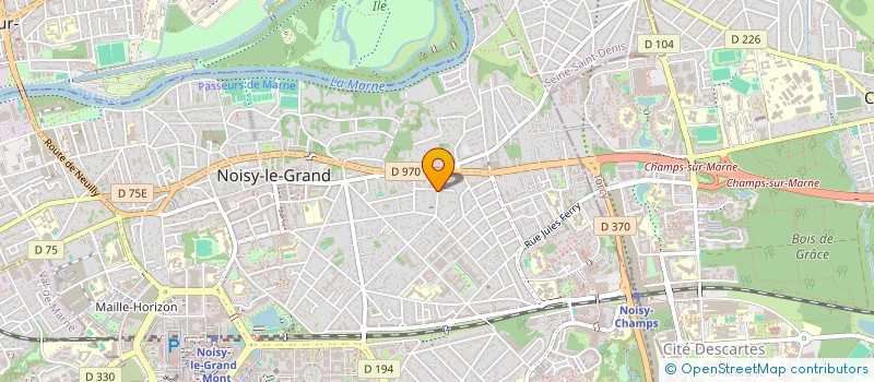 localisation de l'entreprise LCTB à NOISY-LE-GRAND