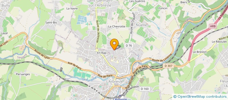 localisation de l'entreprise LCTD  SAINT-GERMAIN-NUELLES