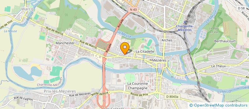 localisation de l'entreprise LCTD LOBBYING CONSEIL THIERRY DEGLIN  CHARLEVILLE-MEZIERES