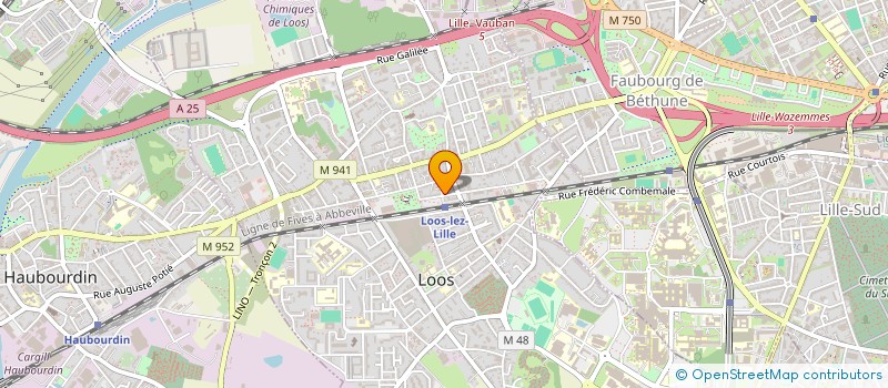 localisation de l'entreprise LCTGA  LOOS