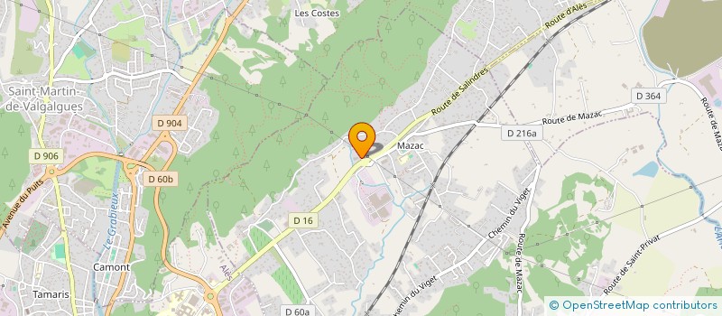 localisation de l'entreprise LCTP  SAINT-PRIVAT-DES-VIEUX