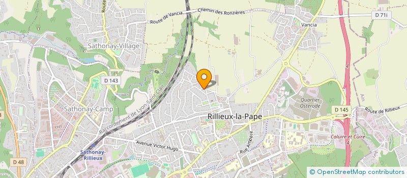 localisation de l'entreprise LCTP SARL  RILLIEUX-LA-PAPE