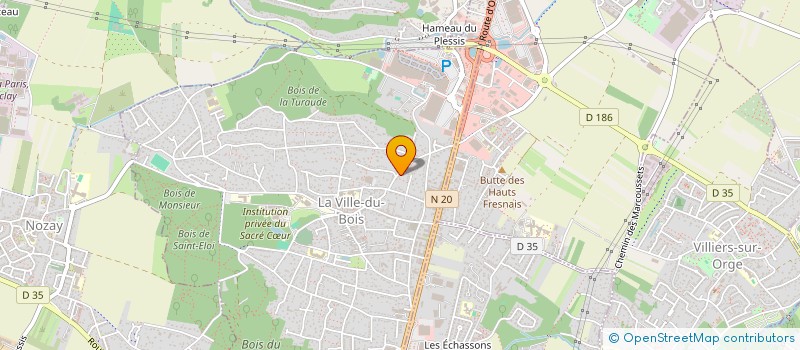 localisation de l'entreprise LCU HOLDING à LA VILLE-DU-BOIS