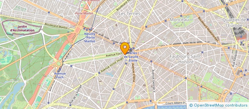 localisation de l'entreprise LCV 1 à PARIS