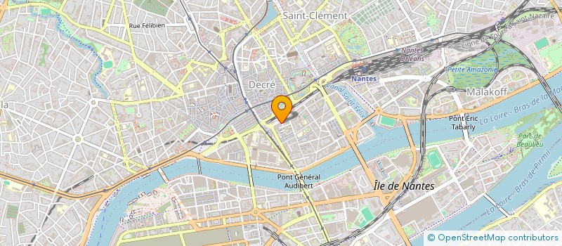 localisation de l'entreprise LCV à NANTES
