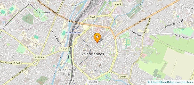 localisation de l'entreprise LCV  VALENCIENNES