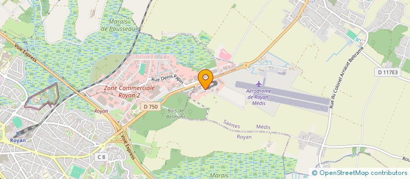 localisation de l'entreprise LCV AUTOMOBILES  MEDIS