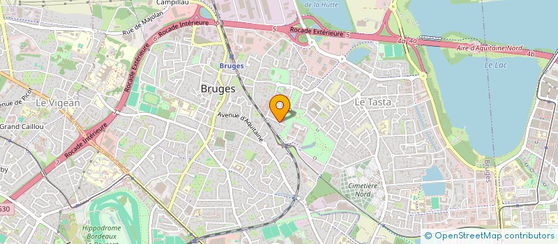 localisation de l'entreprise LCV GLOBAL  BRUGES