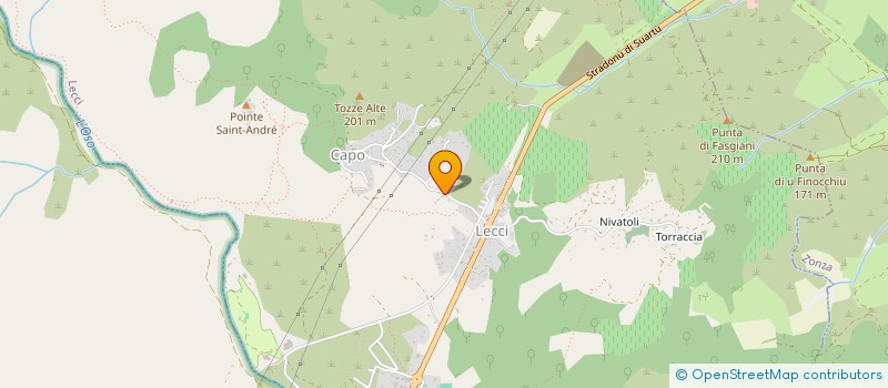 localisation de l'entreprise LCV PINARELLO  LECCI