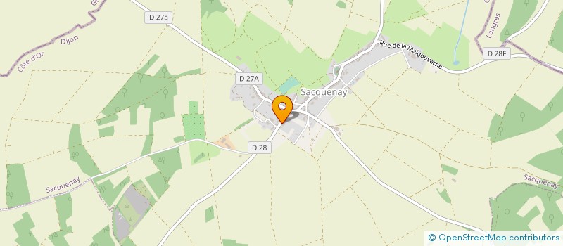 localisation de l'entreprise LCV SARL  SACQUENAY