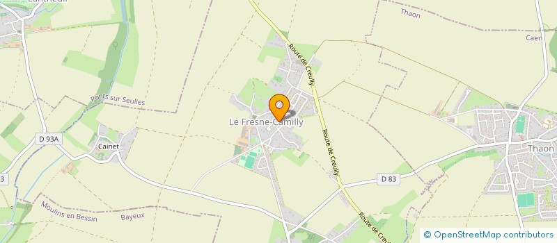 localisation de l'entreprise LCV SRH  LE FRESNE-CAMILLY