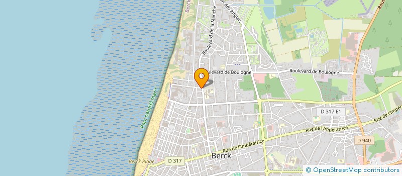 localisation de l'entreprise LCVE  BERCK