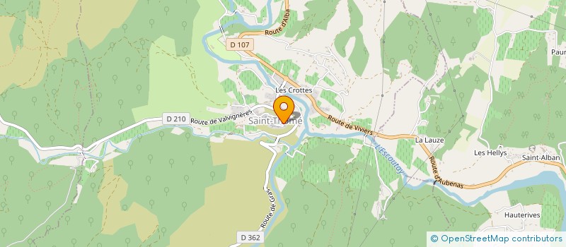 localisation de l'entreprise LCVM  SAINT-THOME