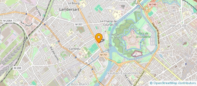 localisation de l'entreprise LCVML à LAMBERSART