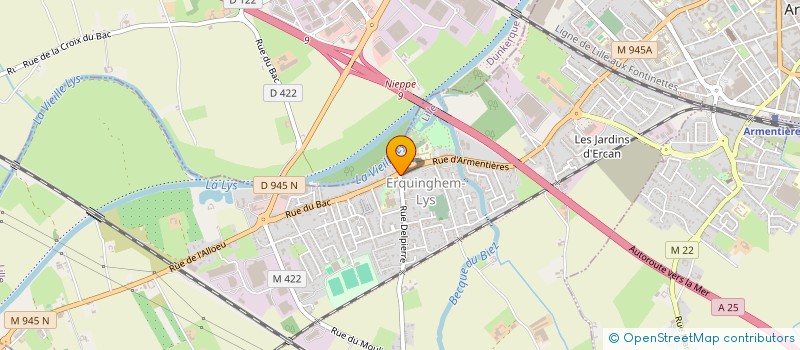 localisation de l'entreprise LCX  FLEURBAIX