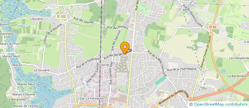 localisation de l'entreprise LCX OLONNE EXPERTISES à LES SABLES D'OLONNE