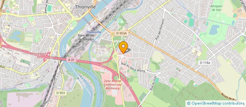 localisation de l'entreprise LCYH  YUTZ