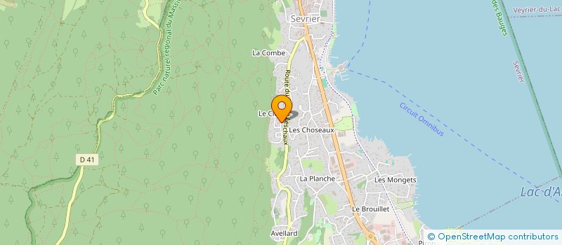 localisation de l'entreprise LCYP  SEVRIER