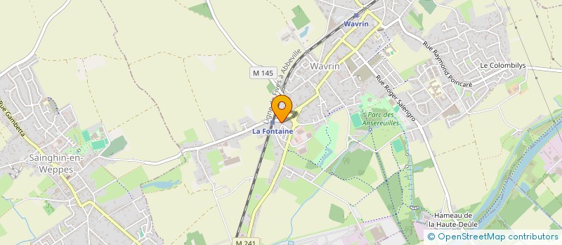 localisation de l'entreprise LD 29  WAVRIN