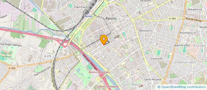 localisation de l'entreprise LD 51  REIMS