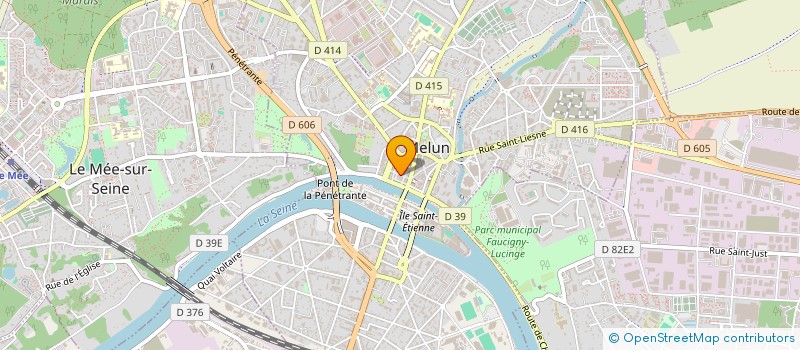 localisation de l'entreprise LD à MELUN