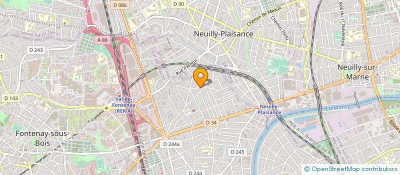 localisation de l'entreprise LD à LE PERREUX-SUR-MARNE