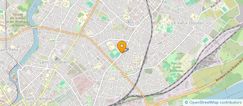 localisation de l'entreprise LD à NANTES