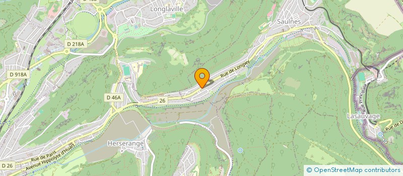 localisation de l'entreprise LD  SAULNES