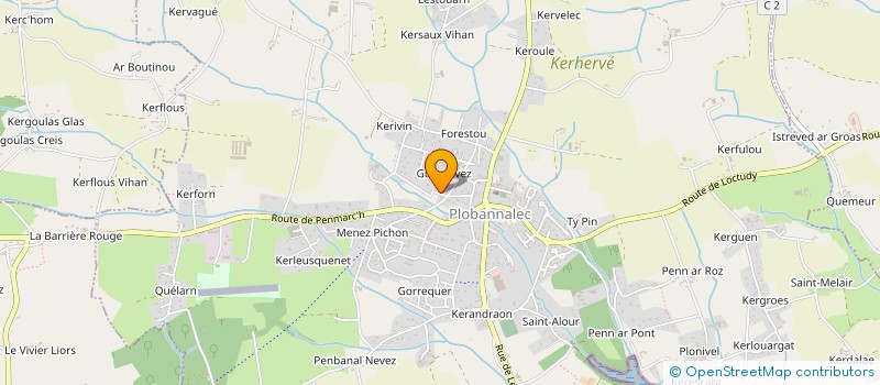 localisation de l'entreprise LD AGENCEMENTS  PLOBANNALEC-LESCONIL