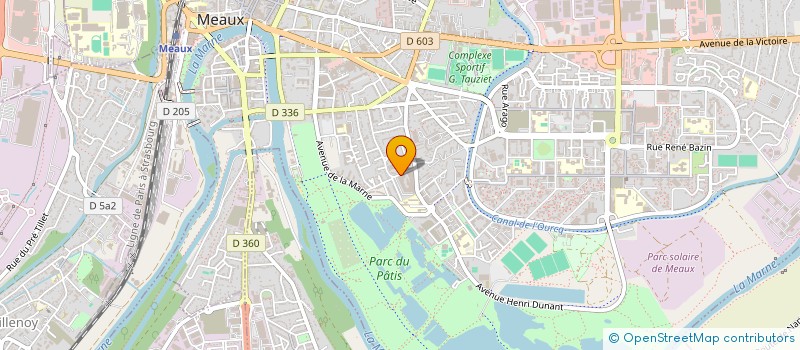 localisation de l'entreprise LD AUTOMOBILES  MEAUX
