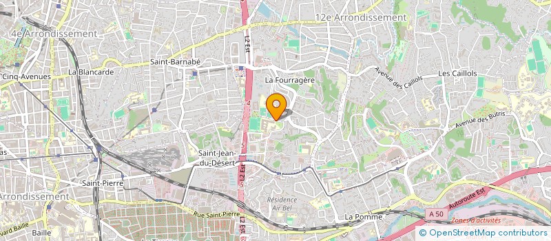 localisation de l'entreprise LD BATIMENT  MARSEILLE