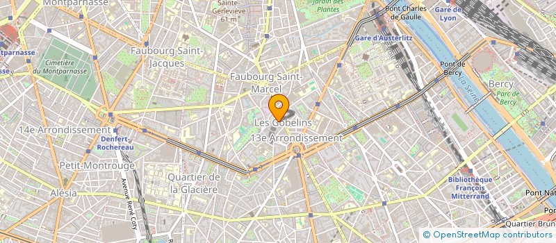 localisation de l'entreprise LD BTP à PARIS